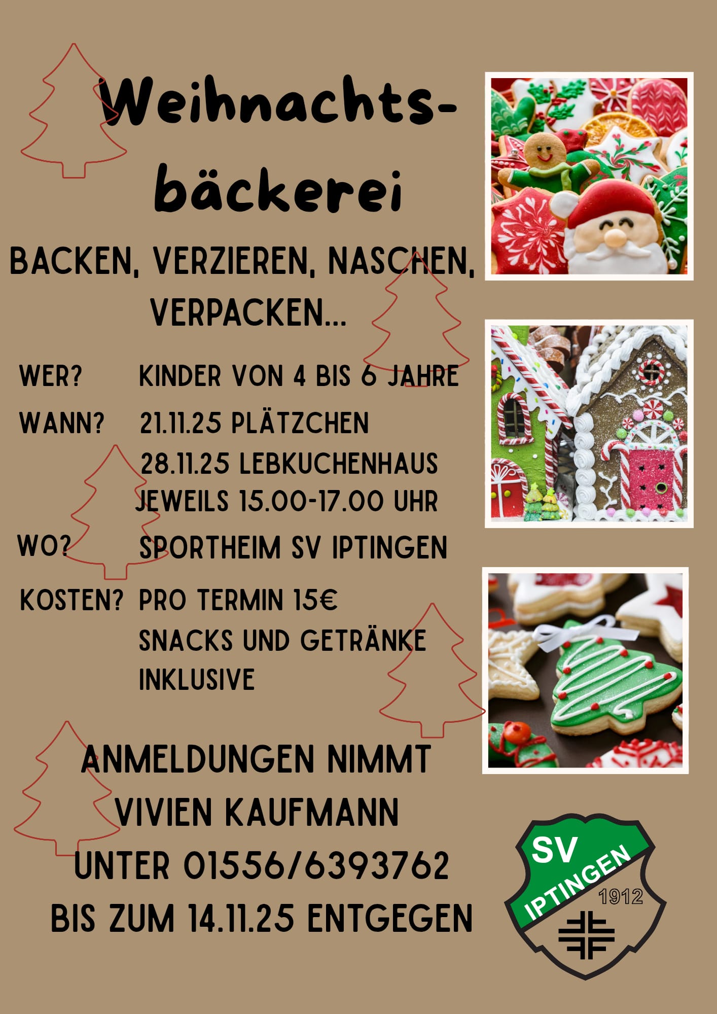2025 Weihnachtsbäckerei