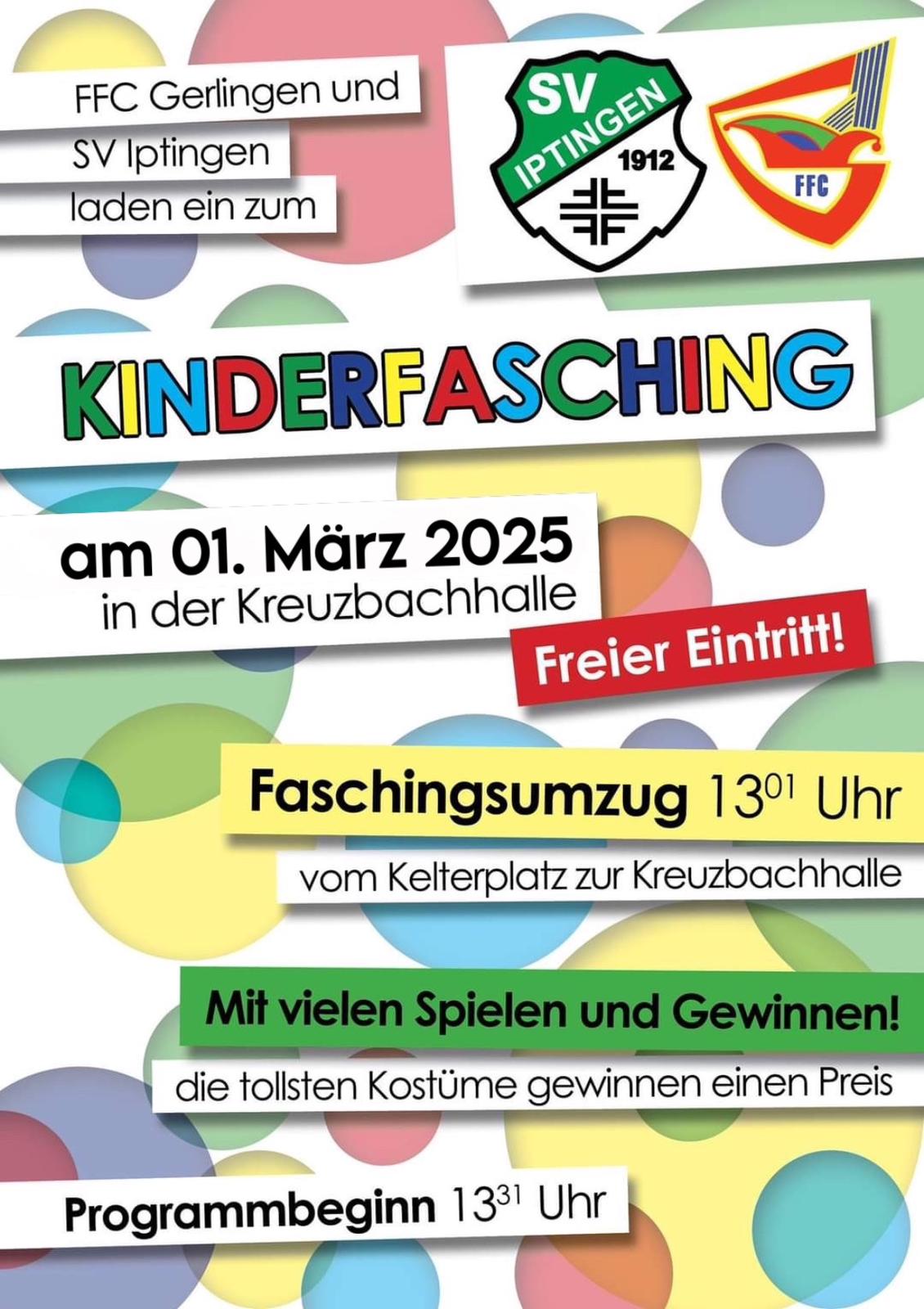 2025 Kinderfasching